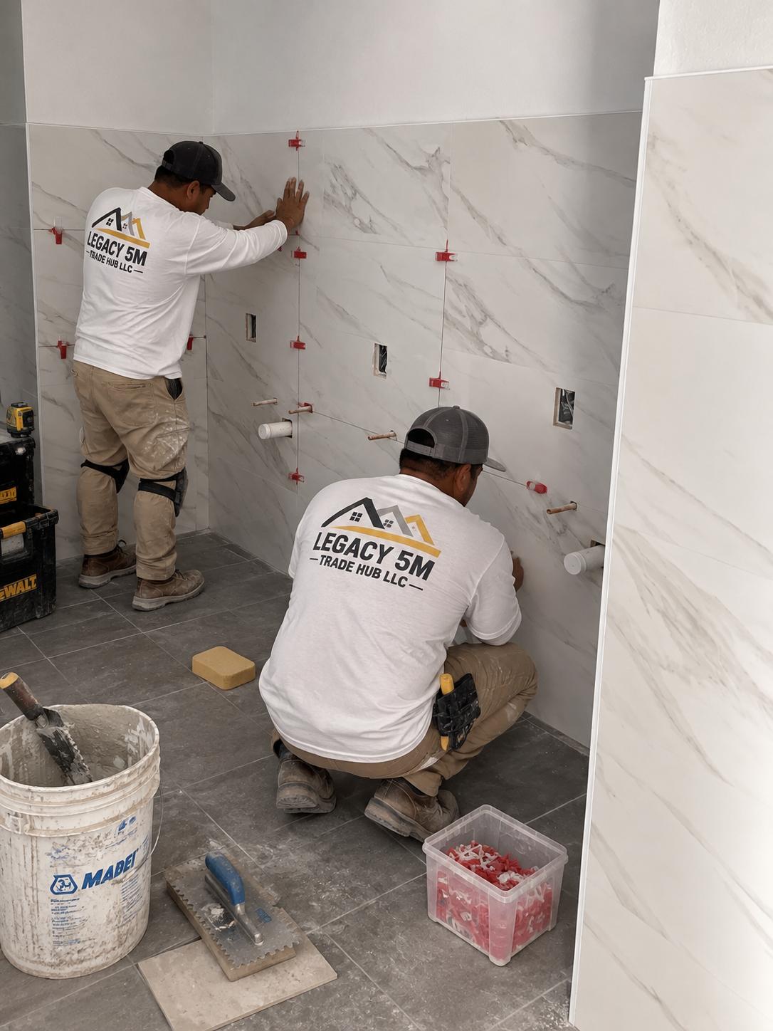 Tile and finish work