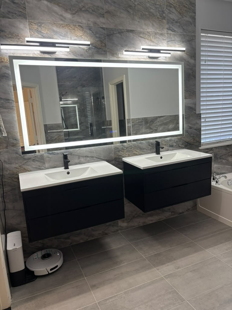 Switches and outlets finish work